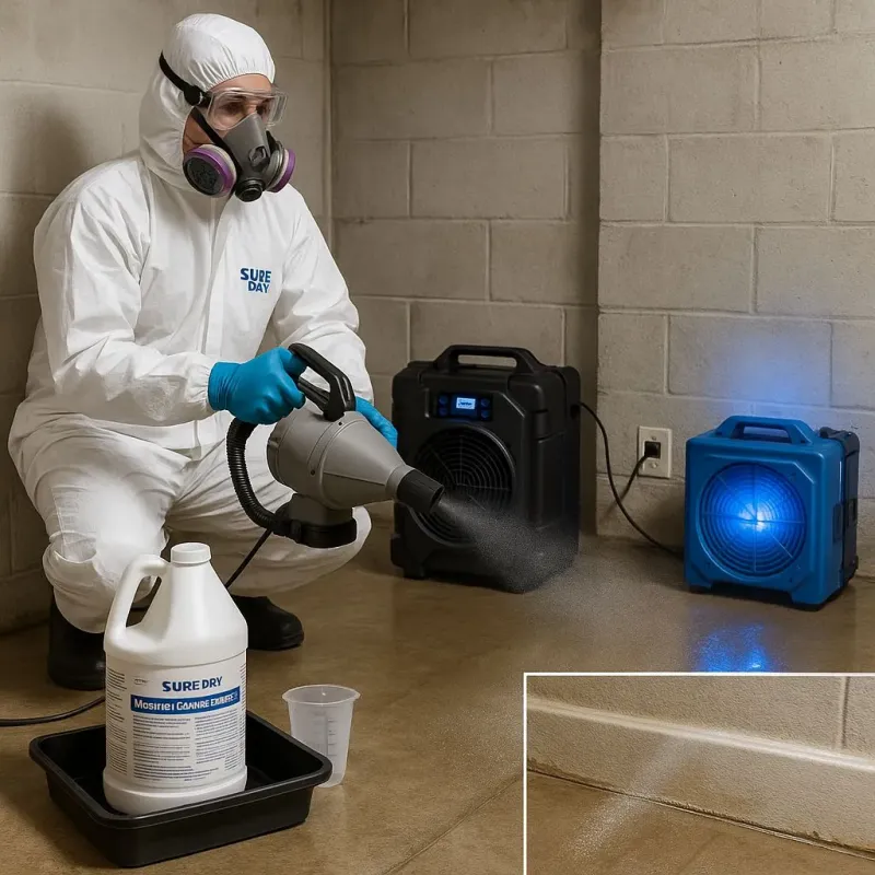 Sanitization and Odor Removal process in Richmond, IL
